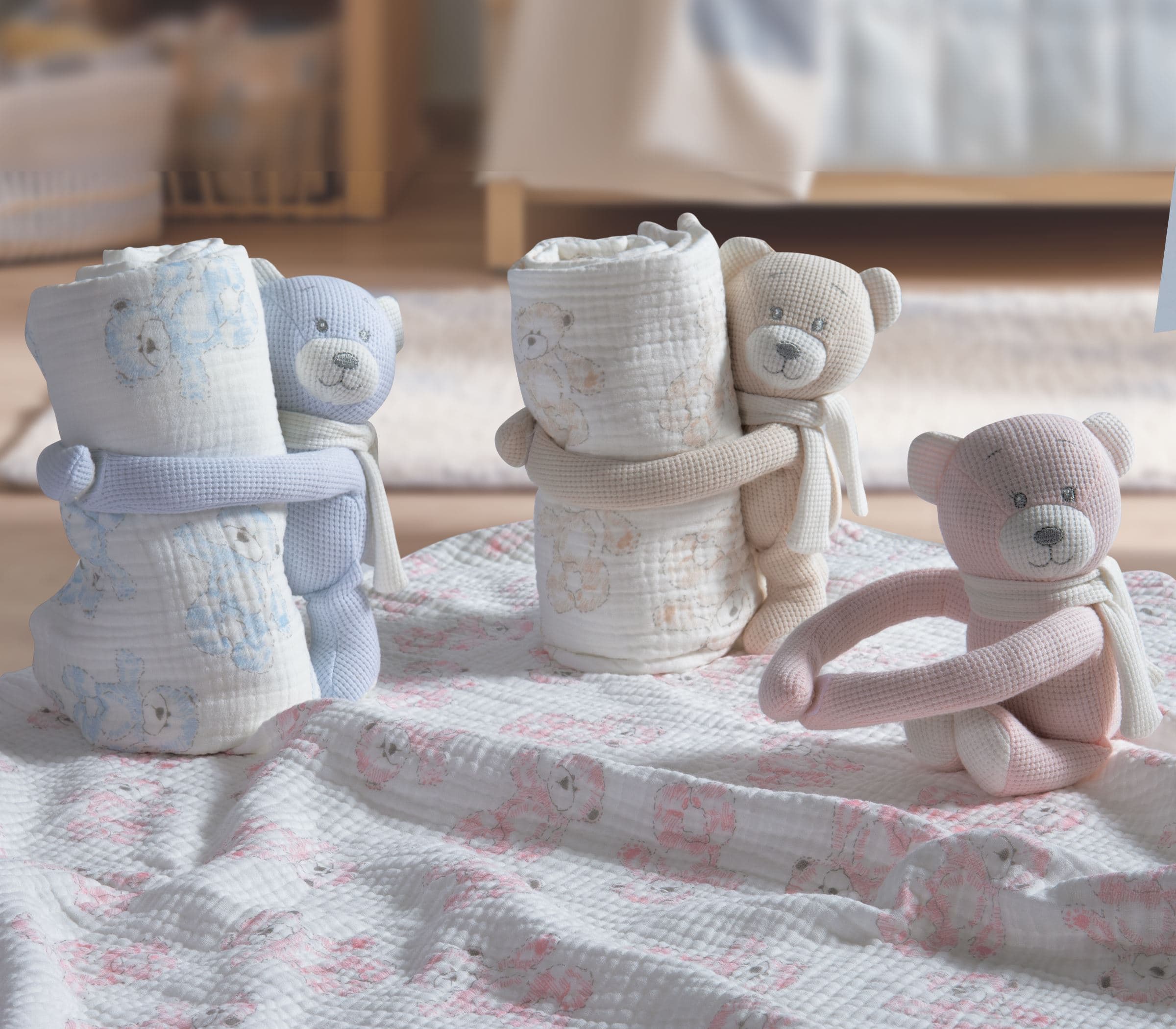 ΚΟΥΒΕΡΤΑΚΙ ΜΕ ΑΡΚΟΥΔΑΚΙ TEDDY 75X100 alternate