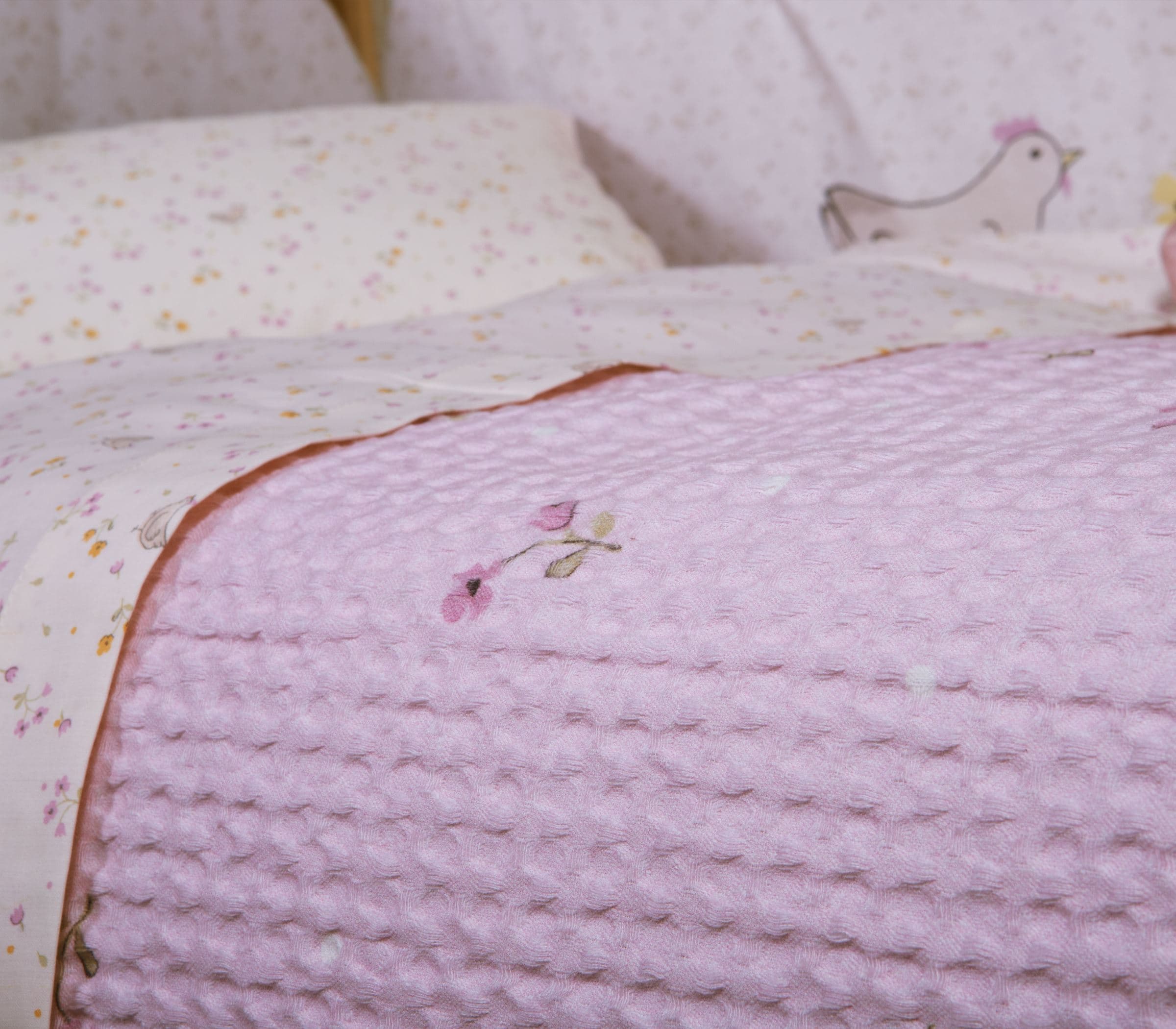 ΒΡΕΦΙΚΗ ΚΟΥΒΕΡΤΑ ΠΙΚΕ ΚΟΥΝΙΑΣ CUTE & SWEET 110X150 alternate