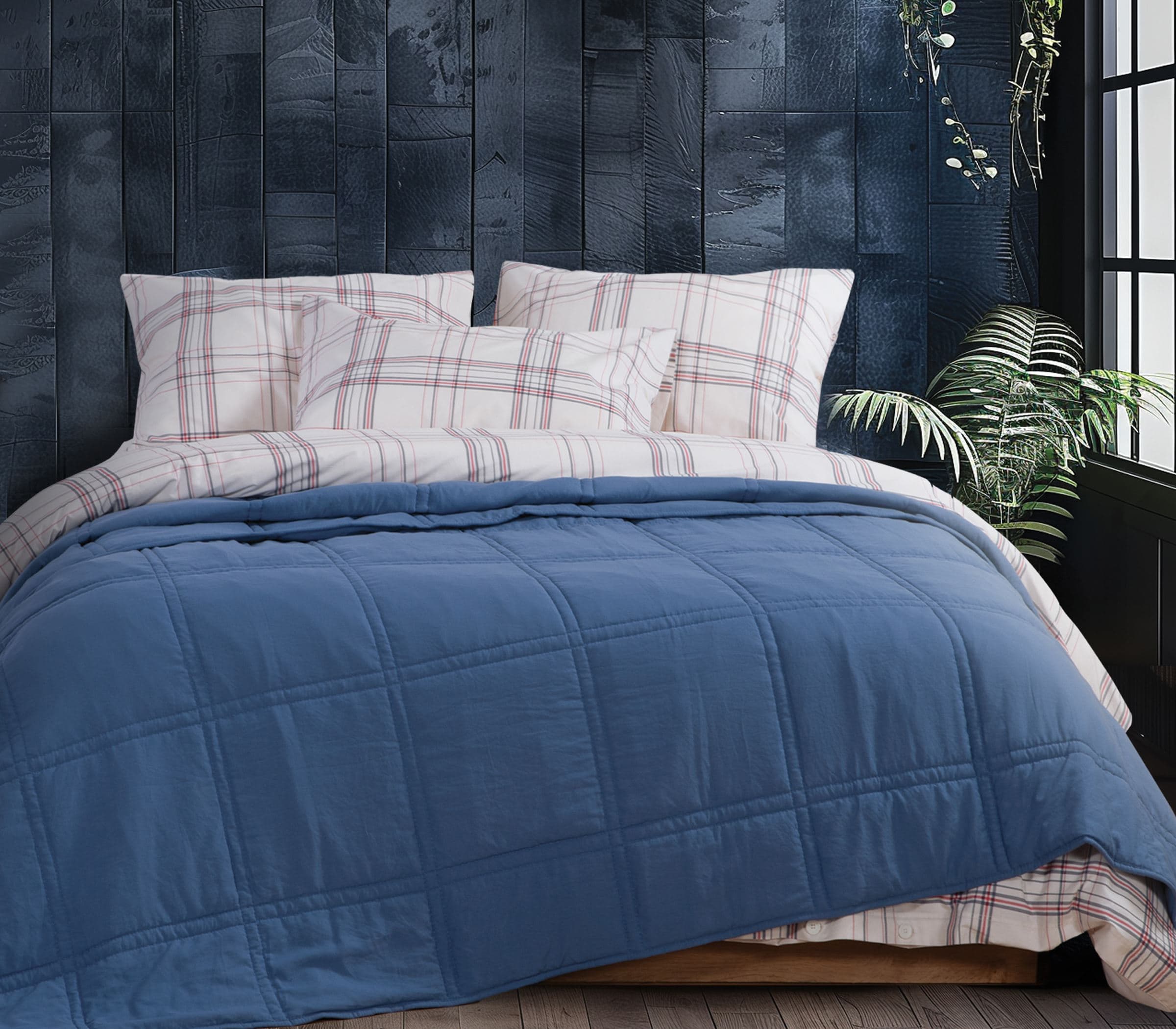 ΚΟΥΒΕΡΛΙ ΥΠΕΡΔΙΠΛΟ NAUTICA-NAU NAVY 230X240