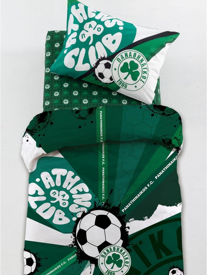 Σετ Μονά Σεντόνια Panathinaikos F.C. 170x260 FC12