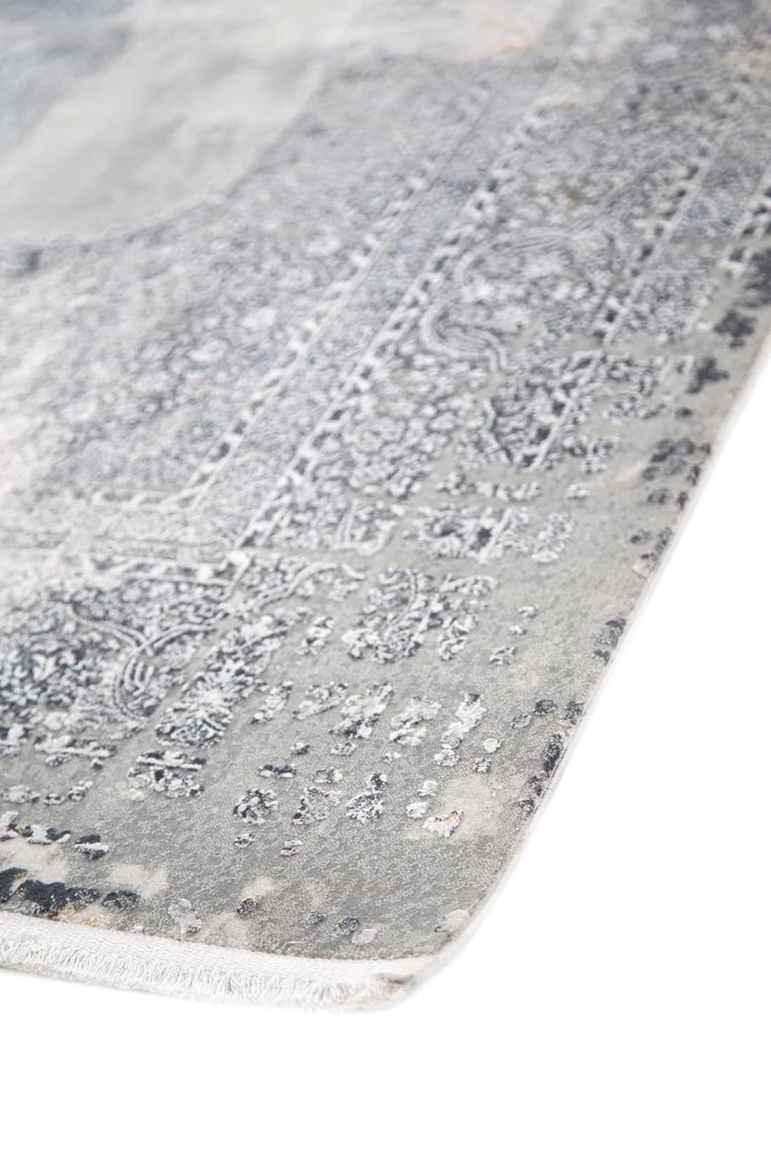 Μοντέρνο Χαλί Bamboo Silk 5988C L. Grey Anthracite 80x150 alternate