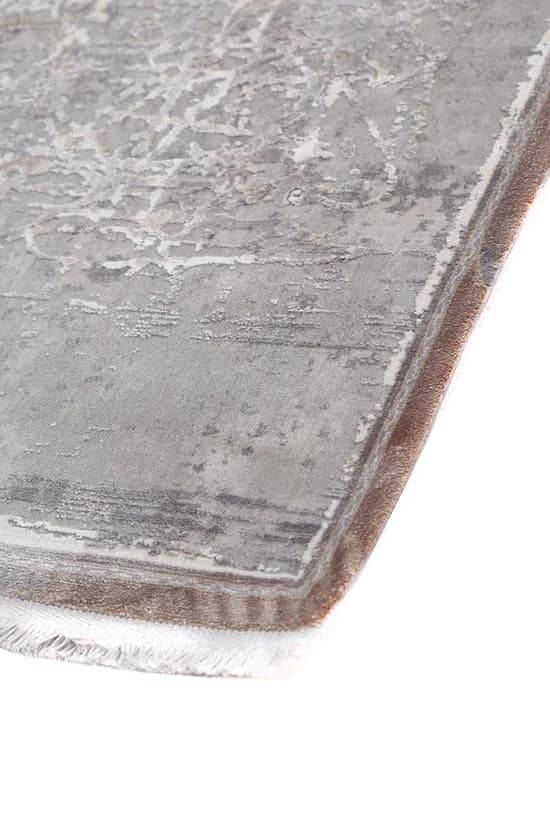 Μοντέρνο Χαλί Bamboo 5991A L. Grey D. Beige 80x150 alternate