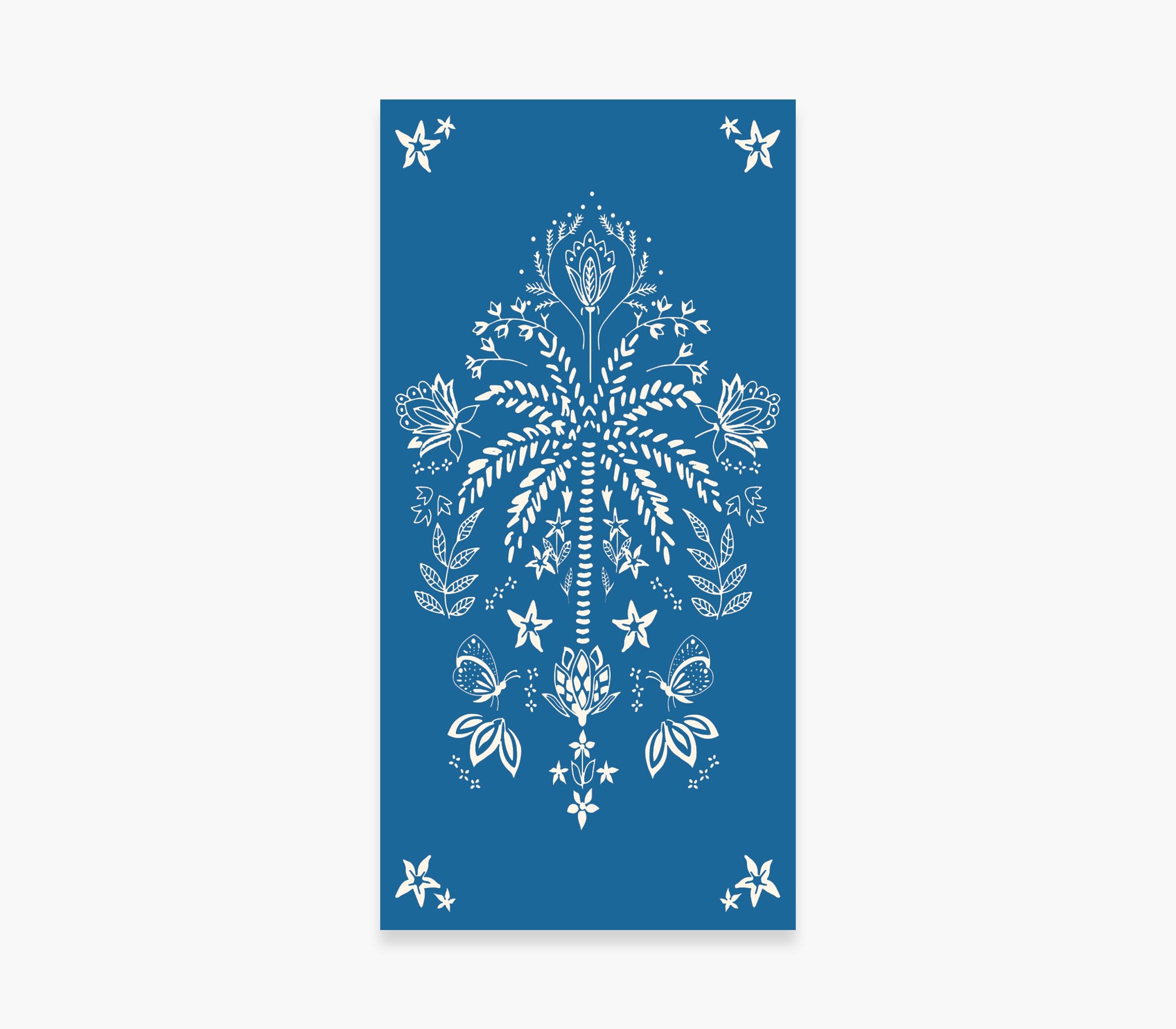 ΠΕΤΣΕΤΑ ΘΑΛΑΣΣΗΣ ORIENTAL BLUE 80X160 alternate