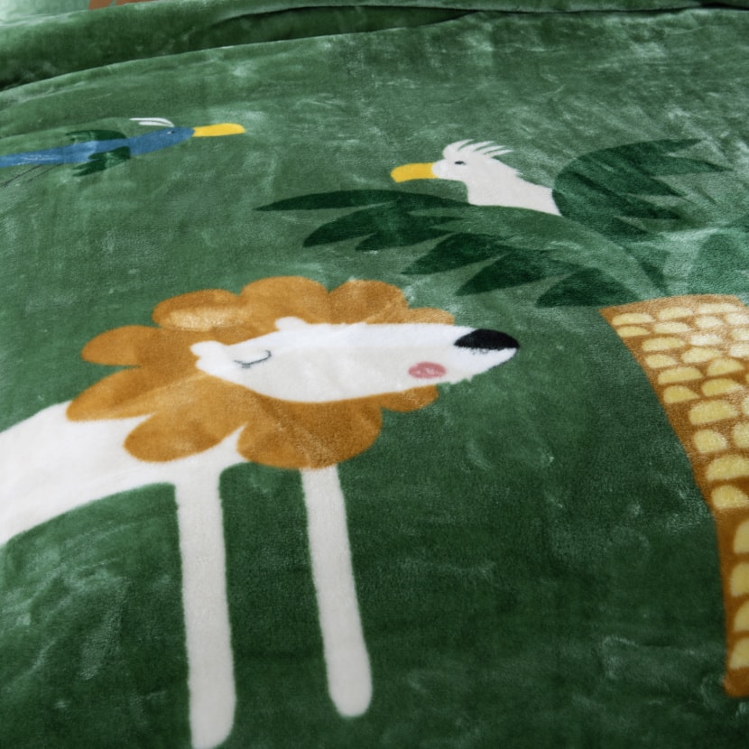 Κουβέρτα Παιδική Jungle Mania 160x220 alternate