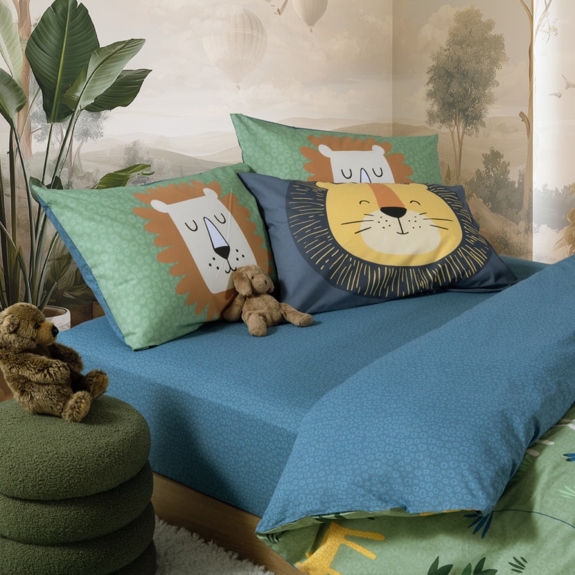 Σετ Σεντόνια Παιδικά Μονά Jungle Mania 170x260 alternate
