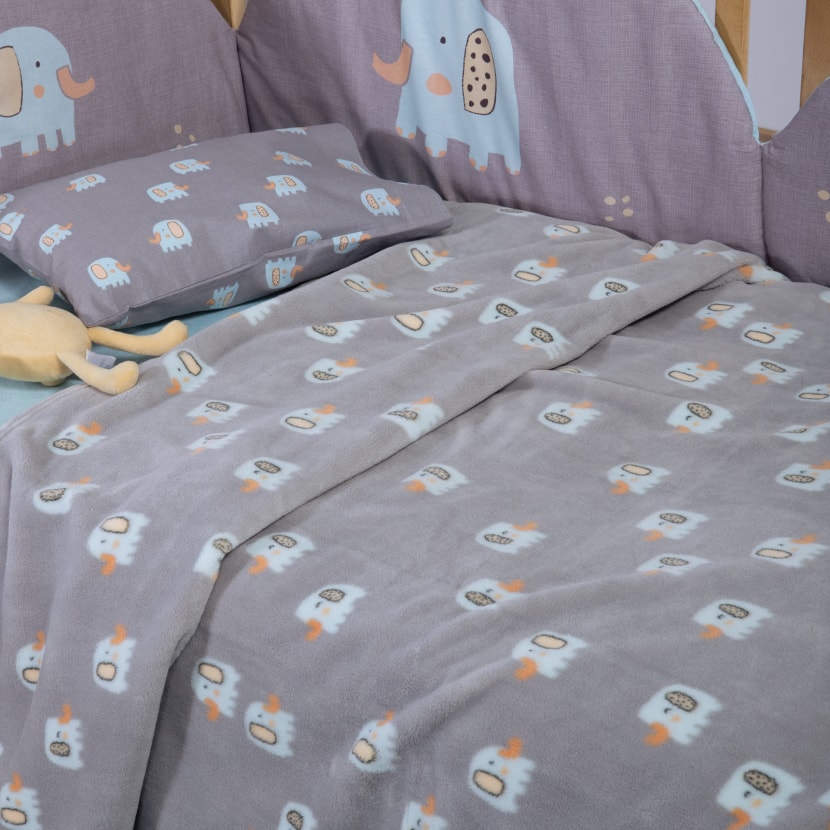 Κουβέρτα Fleece Βρεφική Elephants 26