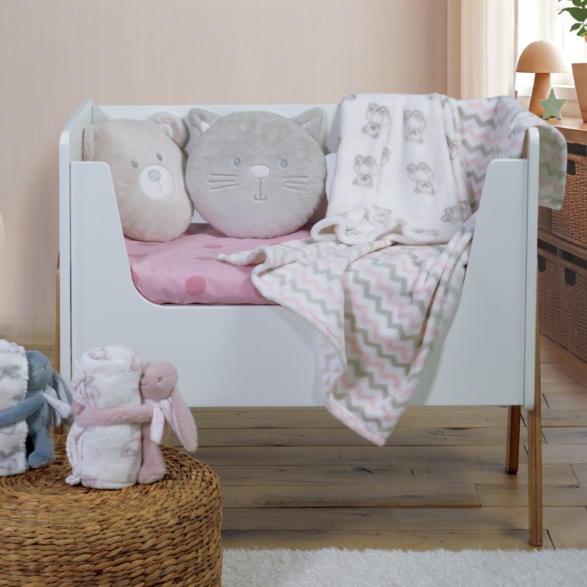Κουβερτάκι με Μαξιλάρι Βρεφικό Fleece Cat 75x100 alternate
