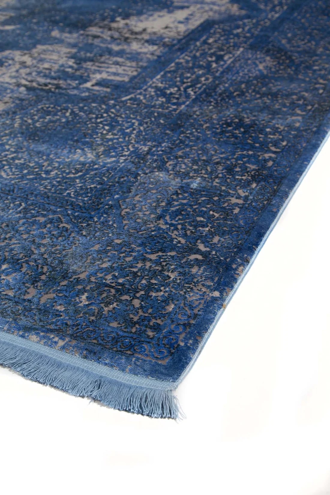 Μοντέρνο Χαλί Overdyed 95 Grey Blue alternate